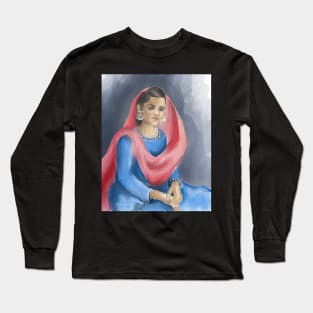 Punjabi Beauty 3 Long Sleeve T-Shirt